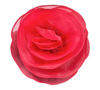 Grandes broches en forme de fleur de rose pour femmes Fleurs en tissu faites à la main Aiguille de lampe Corsage Mode Bijoux Insigne Accessoires de manteau Décoration de vêtements Décoration, L, Comme