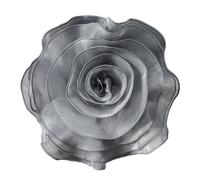 Grandes broches en forme de fleur de rose pour femmes Fleurs en tissu faites à la main Aiguille de lampe Corsage Mode Bijoux Insigne Accessoires de manteau Décoration de vêtements Décoration, S, Comme