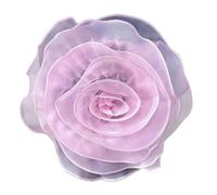 Grandes broches en forme de fleur de rose pour femmes Fleurs en tissu faites à la main Aiguille de lampe Corsage Mode Bijoux Insigne Accessoires de manteau Décoration de vêtements Décoration, L, Comme