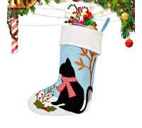 Grandes Chaussettes de Noël - Décoration réglable avec thème Animal de Compagnie - pour Chaussettes de Noël, pour , Femmes, Filles, Adolescents, Salle de Classe, fête de Pâques, Cheminée