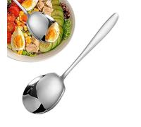 Grandes cuillères de service avec poignée ergonomique, passe au | Cuillères de table pour dîner, ustensiles de cuisine pour festivals, anniversaires, événements en plein air, dîners