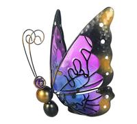 Grandes décorations de jardin, lampes solaires étanches à énergie solaire en forme de papillon, lampes solaires à suspendre pour les fêtes nocturnes, décorations quotidiennes