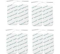 Grandes électrodes de maternité autocollantes 5 x 10 cm pour appareil d'électrothérapie TENS EMS 8 pièces Douleurs aux épaules, maux de dos, douleurs articulaires et musculaires