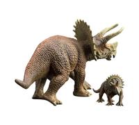 Grandes figurines de dinosaures authentiques décorations d'animaux | Jouet dinosaure pour enfants et filles pour Noël, anniversaire, fête, raconter des histoires et