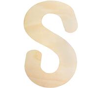 Grandes lettres de l'alphabet en bois brut de 30 cm pour loisirs créatifs, noms d'enfants, lettres majuscules de 5 mm d'épaisseur, pour décoration de chambre d'enfant, décoration murale, peinture à