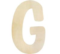 Grandes lettres de l'alphabet en bois brut de 30 cm pour loisirs créatifs, noms d'enfants, lettres majuscules de 5 mm d'épaisseur, pour décoration de chambre d'enfant, décoration murale, peinture