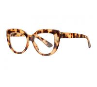 Grandes Lunettes de Lecture Papillon Ecailles Femme Classe Olzy - Dioptrie 2,5 - Marron