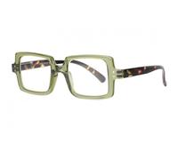 Grandes Lunettes de Lecture Vertes Originales Prestya - Dioptrie 1,5 - Vert