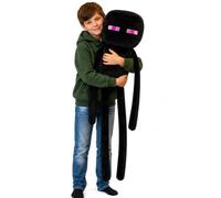 Grandes peluches XXL - Compatible avec Stitch, Sonic, Spider-Man, Sesame Street, Grinch, Minecraft et plus encore, licence originale 70-120 cm (Enderman 65 cm)