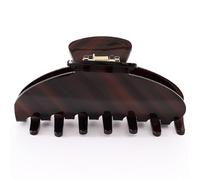 Grandes pinces à cheveux pour cheveux épais, écaille de tortue antidérapantes, grandes pinces à cheveux en celluloïd, pinces à mâchoires papillon pour femme