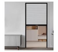 Grandes portes accordéon en nid d'abeille personnalisables pour placard, porte moustiquaire rétractable invisible pour porte, porte coulissante rabattable et séparateurs de pièce rétractables (71 x
