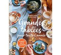 Grandes tablées pour toute l'année - Delphine Lebrun - Mango - relié - Beau livre
