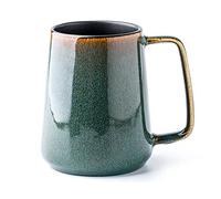 Grandes Tasses à Café En Céramiques, 24 Oz / 700 Ml De Grandes Tasses Supplémentaires, Pour Cappuccino, Latte, Cacao Chaud Ou Don De Time Chaud (24 oz Dark Green)