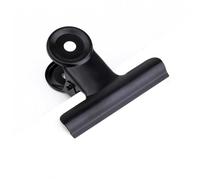 Grandes trombones, Clips de reliure pliables en métal noir, 10 pièces, for documents scolaires et bureau(63mm)