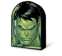 Grandi Giochi Marvel Avengers Hulk Puzzle lenticulaire Vertical avec 300 pièces incluses et boîte en Fer Blanc avec Effet 3D-PUB0000, PUB00000