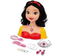 Grandi Giochi Princess Styling Head BLANCHE NEIGE, Tête À Coiffer