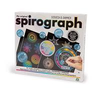 Grandi Giochi - Spirograph Scratch And Shimmer, Set pour créer des dessins étincelants et multicolores, CLG08000