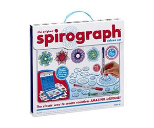GRANDI GIOCHI The Original Spirograph - Deluxe Set - Arts and Crafts - Kids Aged 8 Years and Up - Gift for Boy Or Girl