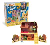 Grandi Giochi TPG02001, TOPO GIGIO, Maison de Gigio avec 2 Personnages Inclus