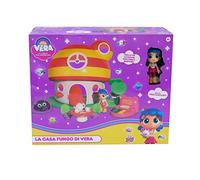 Grandi Giochi Vera et Le Royaume de l'arc-en-Ciel, Maison Champignon avec Accessoires Inclus, TRK06000