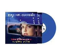 Irene Grandi – in Vacanza Da Una Vita (30 Ann.) – Vinyle bleu transparent autographié – Importé