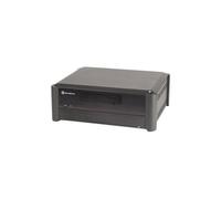 Grandia GD02 - Tour - mini ITX - pas d'alimentation (ATX / PS/2) - noir - USB/FireWire/Audio