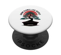 Grandir Doucement, Vivre Profondément, Homesteaders PopSockets PopGrip Adhésif