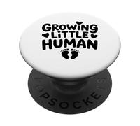 Grandir Petit Humain Drôle Grossesse Maman Amour Amateur De PopSockets PopGrip Adhésif