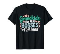 Grandkids : The Real Boss of This House Humour Style T-Shirt