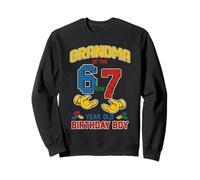 Grandma 67 Meme Birthday Blocs de Construction 7 Ans Sweatshirt