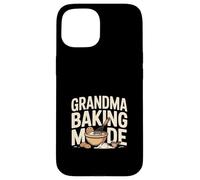 Grandma Baking Mode Cuisine Amant Cookie Lover Coque pour iPhone 15