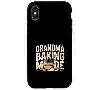Grandma Baking Mode Cuisine Amant Cookie Lover Coque pour iPhone X/XS
