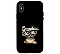 Grandma Baking Mode Cuisine Amant Cookie Lover Coque pour iPhone X/XS