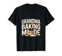 Grandma Baking Mode Cuisine Amant Cookie Lover T-Shirt