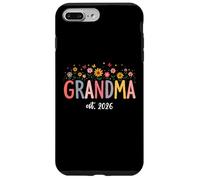 Grandma est 2026 Promoted to Grandma 2026 Soon to Be Nana Coque pour iPhone 7 Plus/8 Plus
