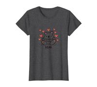 Grandma Great Bear : Adorable Dessin animé pour Les Nanas aimantes T-Shirt, Femme, Chiné Foncé, XS