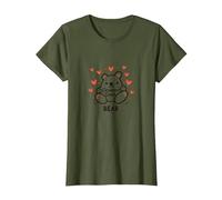 Grandma Great Bear : Adorable Dessin animé pour Les Nanas aimantes T-Shirt, Femme, Olive, XS