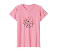 Grandma Great Bear : Adorable Dessin animé pour Les Nanas aimantes T-Shirt, Femme, Rose, XS