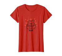 Grandma Great Bear : Adorable Dessin animé pour Les Nanas aimantes T-Shirt, Femme, Rouge, XS
