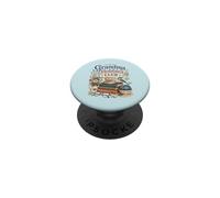 Grandma Hobbies Club Grannycore Livres PopSockets PopGrip Adhésif