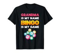 Grandma is My Name Bingo is My Game Funny Player Women T-Shirt