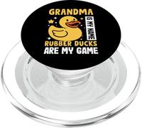 Grandma is My Name Canards en Caoutchouc sont Mon Jeu Canard en Caoutchouc PopSockets PopGrip pour MagSafe