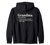 Grandma Keeper of Secrets and Snacks Famille Grand-mère Sweat à Capuche