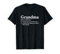Grandma Keeper of Secrets and Snacks Famille Grand-mère T-Shirt