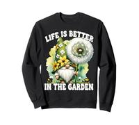 Grandma Life Is Better In The Garden Gnome For Retirement Sweatshirt