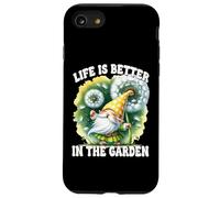 Grandma Life Is Better In The Garden With Dandelion Wishes Coque pour iPhone SE (2020) / 7 / 8