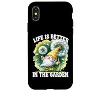 Grandma Life Is Better In The Garden With Dandelion Wishes Coque pour iPhone X/XS