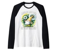 Grandma Life Is Better In The Garden With Dandelion Wishes Manche Raglan
