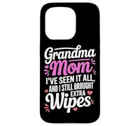 Grandma MOM I VE Seen IT All and I Still Brought Extra Wipes Coque pour iPhone 15 Pro