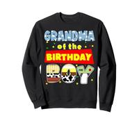 Grandma of The Birthday Boy Bday Celebration Sweatshirt